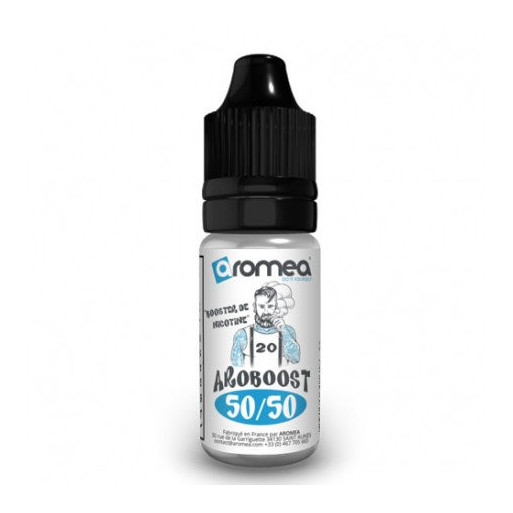 Booster de nicotine 50/50 de la marque Aromea