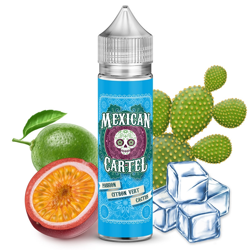 E-liquide Passion Citron vert Cactus 50ml de la marque Mexican Cartel