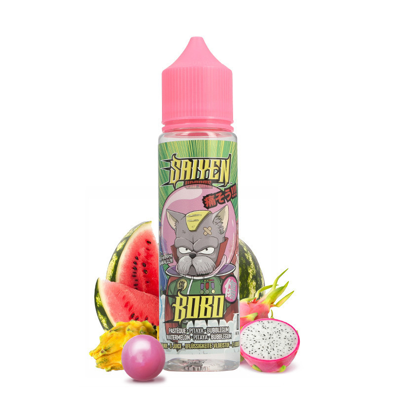 E-Liquide Bobo 50 ml de la gamme Saiyen Vapors