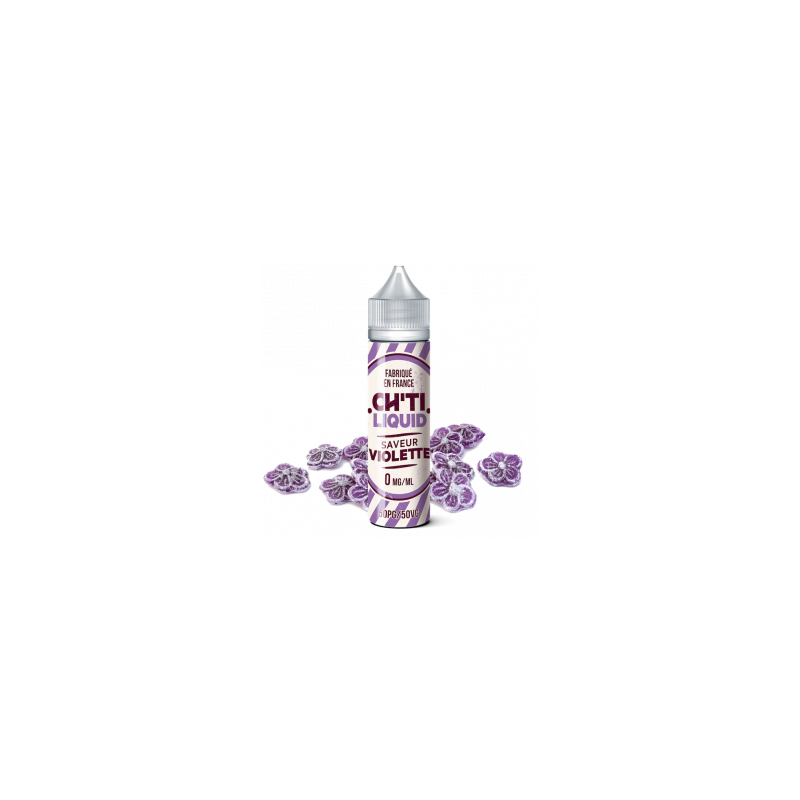 E-liquide Violette 40ml de la marque Chti Liquid