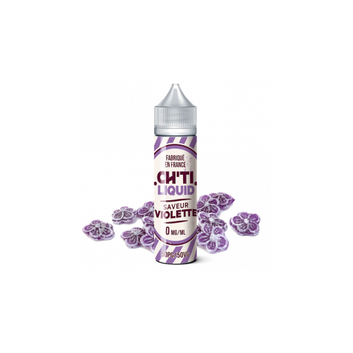 E-liquide Violette 40ml de la marque Chti Liquid