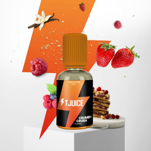 Concentré Crumby Crush 30ml de la marque T-Juice