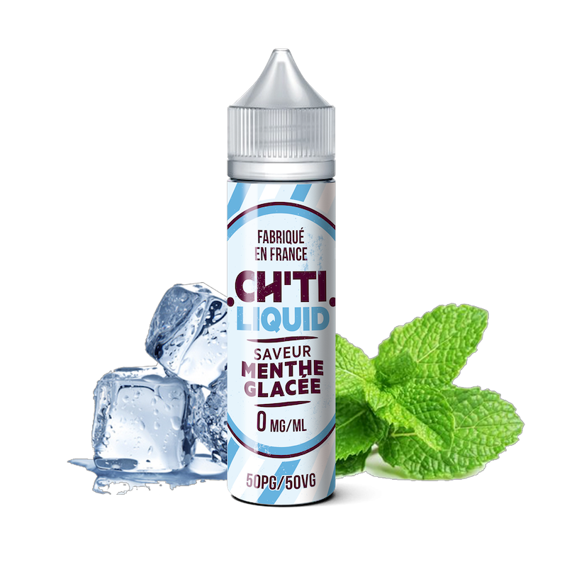 E-liquide Menthe Glacée 40ml de la marque Chti Liquid