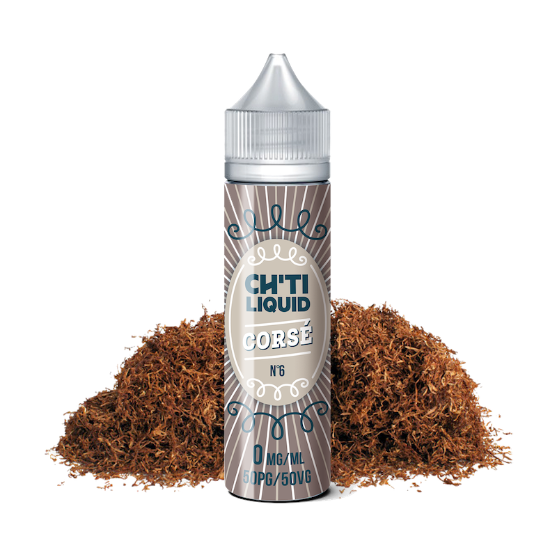 E-liquide Corsé 40ml de la marque Chti Liquid