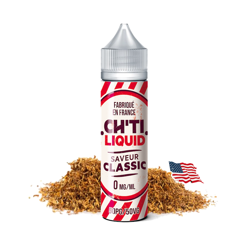 E-liquide Classic 40ml de la marque Chti Liquid