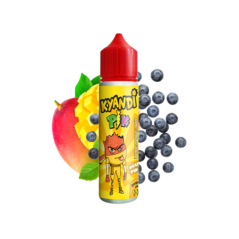 E-liquide Yellow Pik de la marque Kyandi Shop