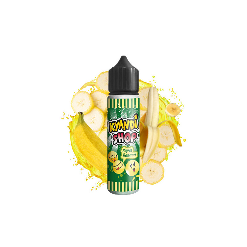 E-liquide Super Banana de la marque Kyandi Shop