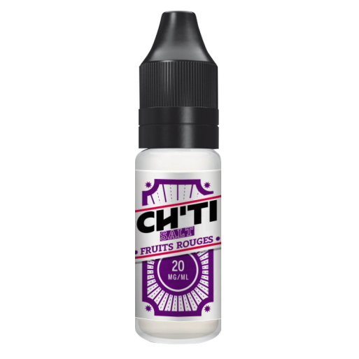 E-liquide Fruits rouges Salt de la marque Chti Liquid