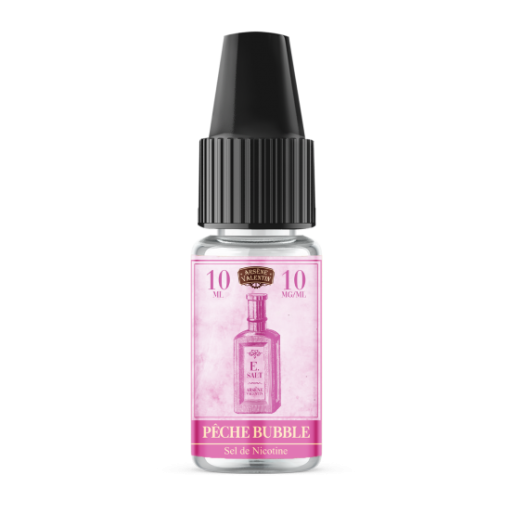 E-liquide Pêche Bubble Salt de la marque Arsène Valentin