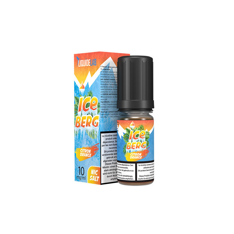 E-liquide Citron Orange Salt de la marque Liquide Lab