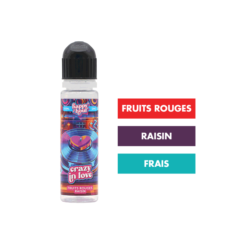 E-Liquide Crazy In Love de la marque Happy Hour