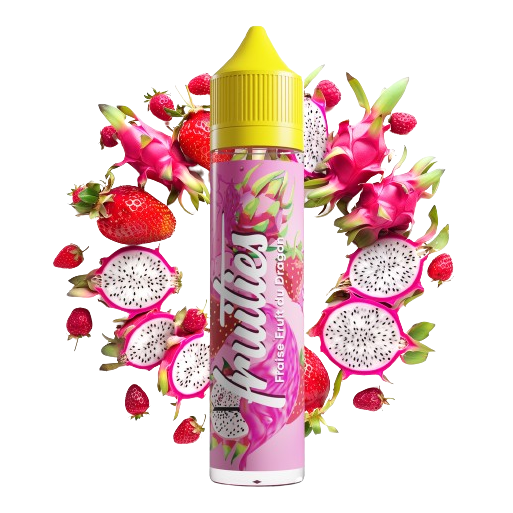 E-liquide Fraise Fruit du Dragon 50ml de la gamme Fruities