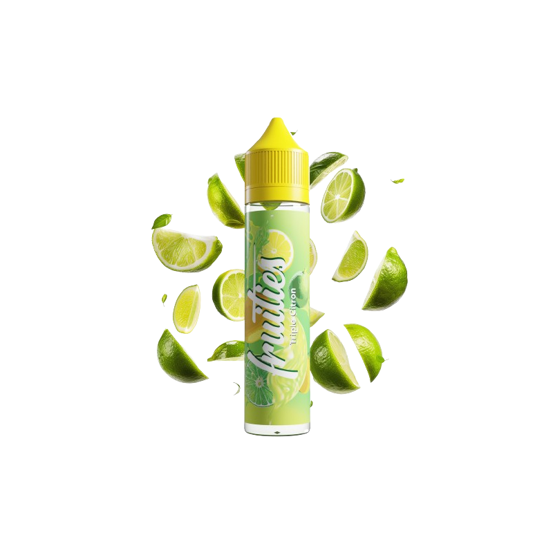 E-liquide Triple Citron 50ml de la gamme Fruities