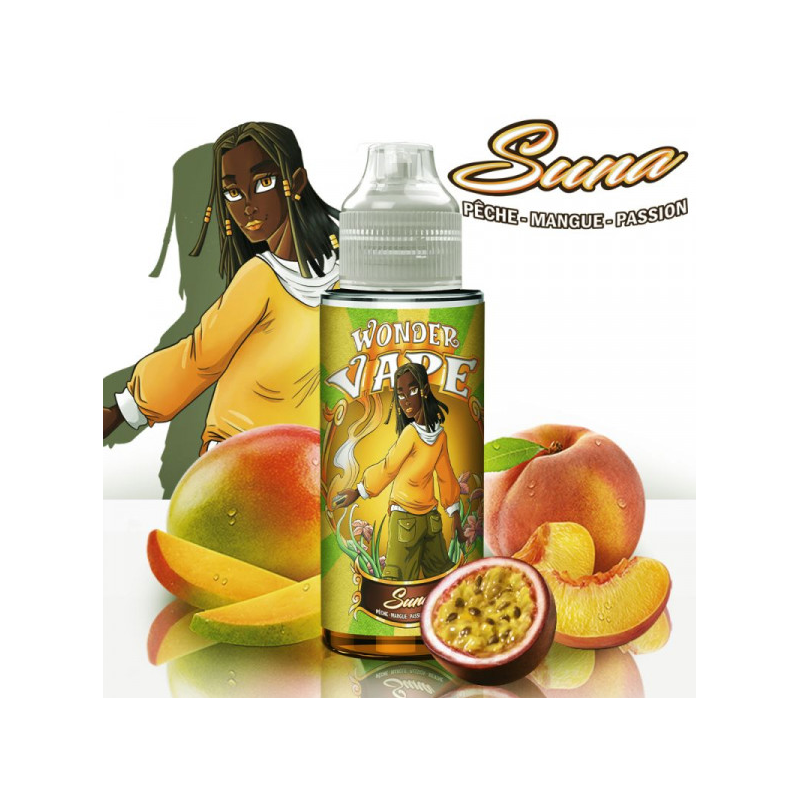 E-liquide Suna 100ml de la marque Wonder Vape