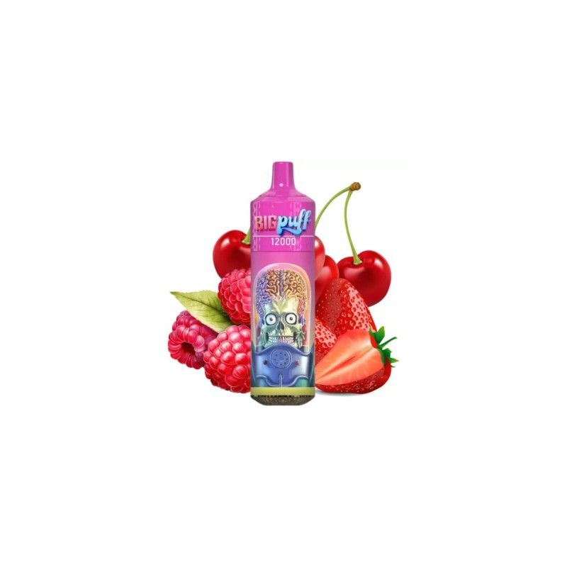 Big Puff 12000 Fraise Framboise Cerise