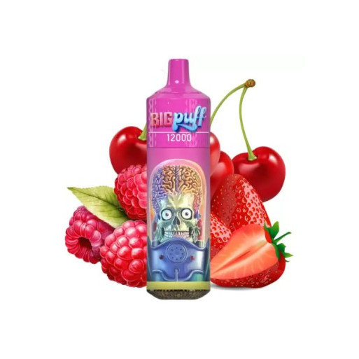 Big Puff 12000 Fraise Framboise Cerise