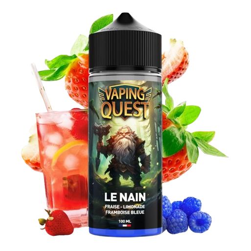 E-Liquide Le Nain 100ml de la gamme Vaping Quest.mo Black Friday