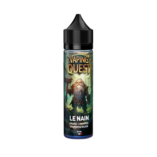 E-Liquide Le Nain 50ml de la gamme Vaping Quest.mo Black Friday