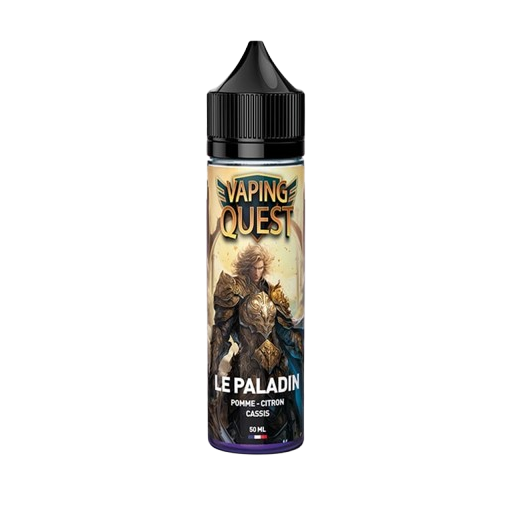 E-Liquide Le Paladin 50ml de la gamme Vaping Quest.mo Black Friday