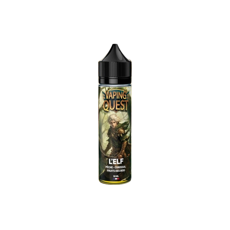 E-Liquide L'Elf 50ml de la gamme Vaping Quest.mo Black Friday