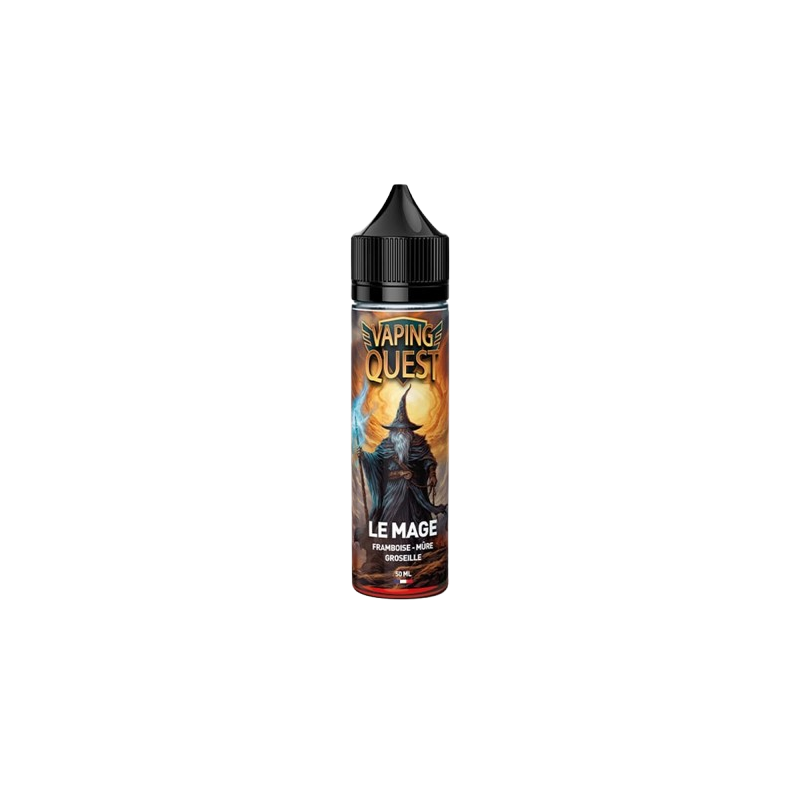 E-Liquide Le Mage 50ml de la gamme Vaping Quest.mo Black Friday