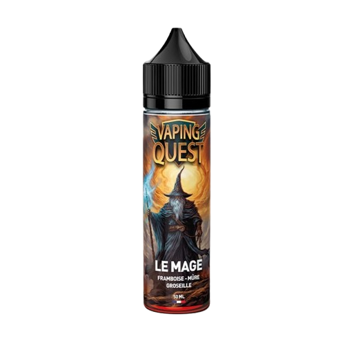 E-Liquide Le Mage 50ml de la gamme Vaping Quest.mo Black Friday