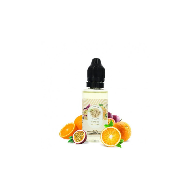 Concentré Orange Passion 30ml de la marque Petit Verger