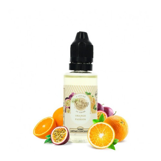 Concentré Orange Passion 30ml de la marque Petit Verger