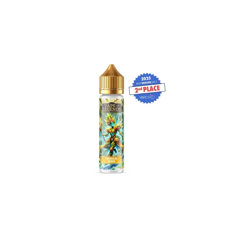 E-liquide Tropical Wave 50ml de la marque Vape Of Legends