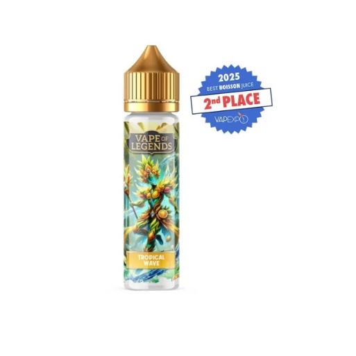 E-liquide Tropical Wave 50ml de la marque Vape of Legend