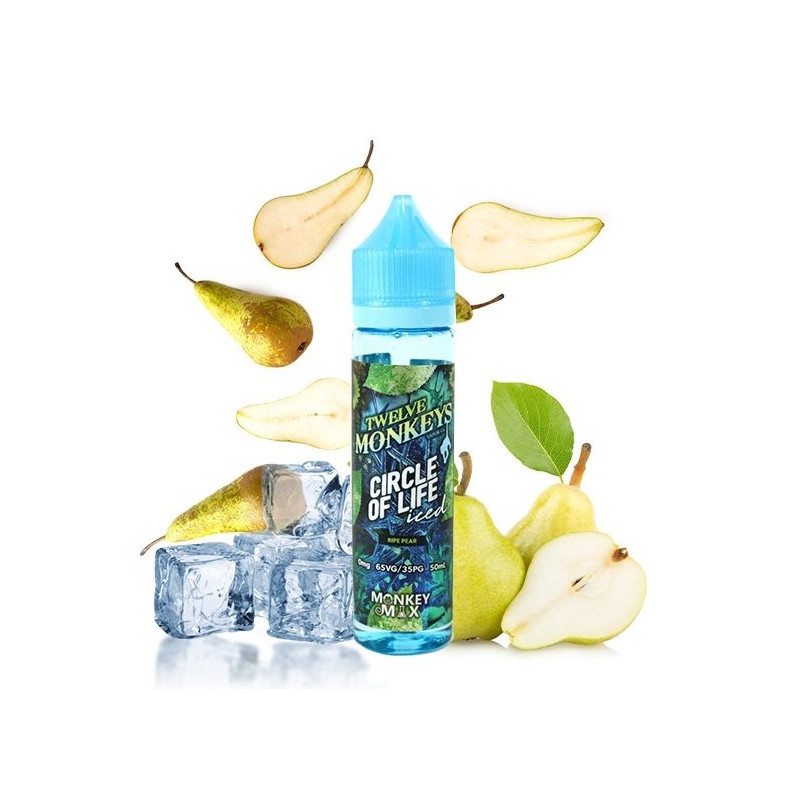 E-liquide Circle of Life ICED 50ml de la gamme Twelve Monkeys Ice Age