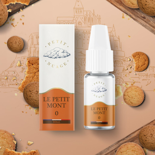 E-liquide Le petit mont 10 ml de la marque Petit Nuage.mo