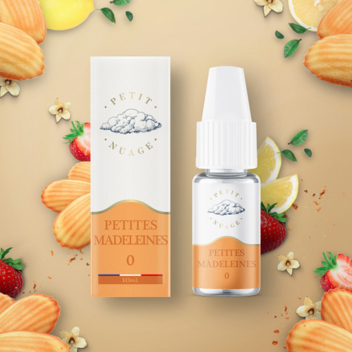 E-liquide Petite Madeleine 10 ml de la marque Petit Nuage.mo