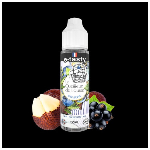 E-liquide Bleu d'Envie 50ml de la gamme La Cueillette de Louise