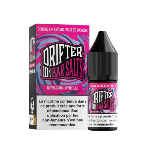 E-Liquide Bubble Gum Myrtille 10ml de la marque Bar Salts Drifter