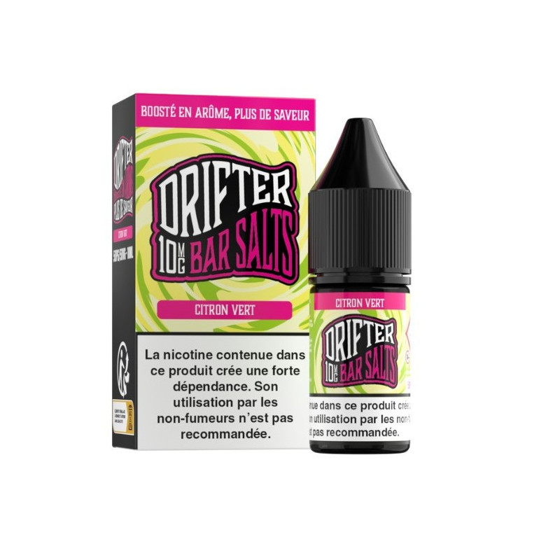 E-Liquide Citron Vert 10ml de la marque Bar Salts Drifter