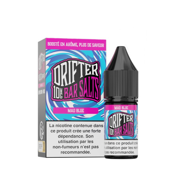 E-Liquide Mad Blue 10ml de la marque Bar Salts Drifter