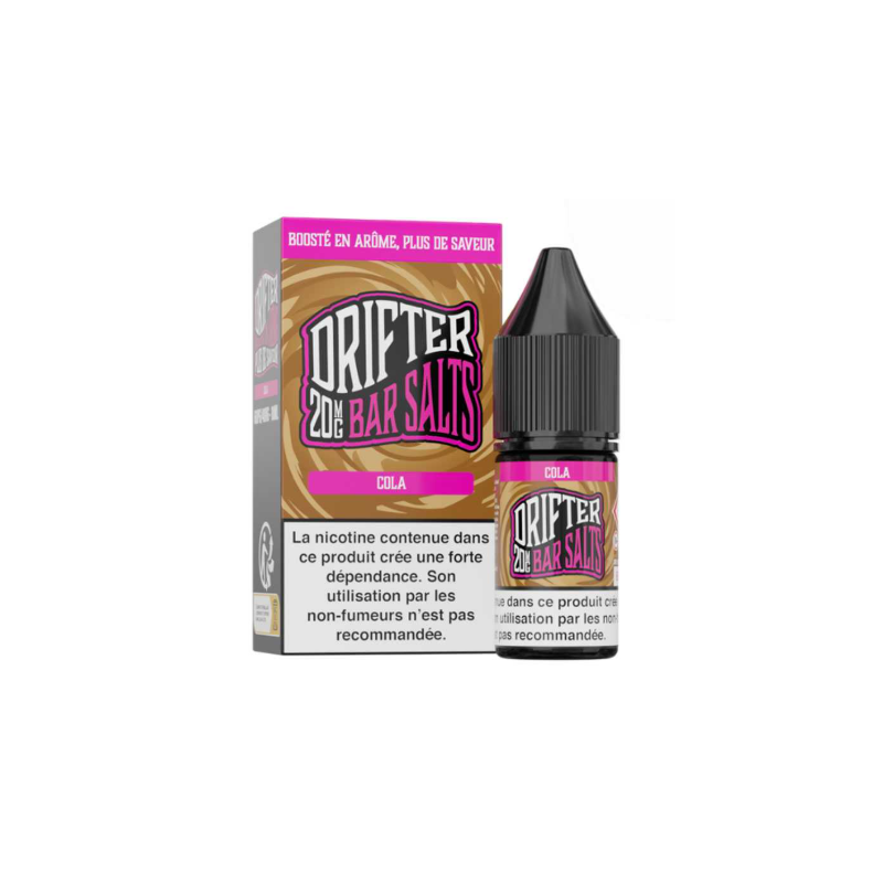 E-Liquide Cola10ml de la marque Bar Salts Drifter
