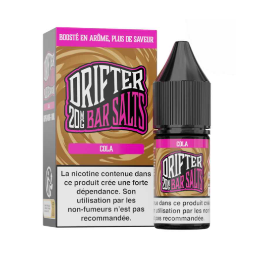 E-Liquide Cola10ml de la marque Bar Salts Drifter