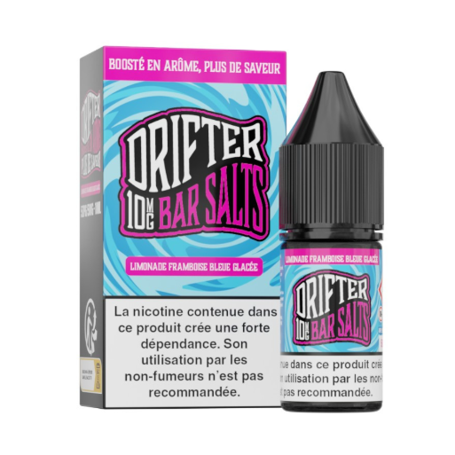 E-Liquide Limonade Framboise Bleue Glacée 10ml de la marque Bar Salts Drifter
