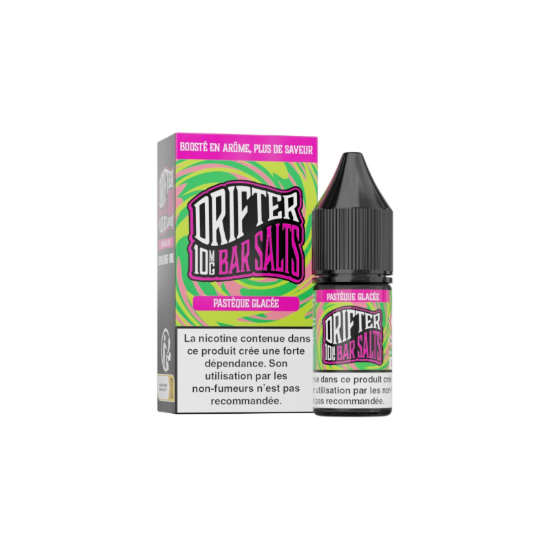 E-Liquide Pastèque Glacée 10ml de la marque Bar Salts Drifter