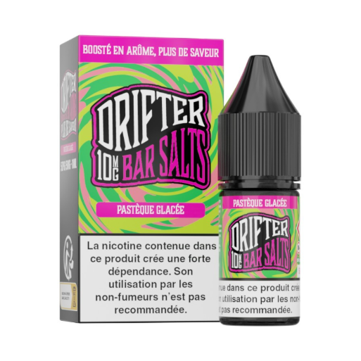 E-Liquide Pastèque Glacée 10ml de la marque Bar Salts Drifter