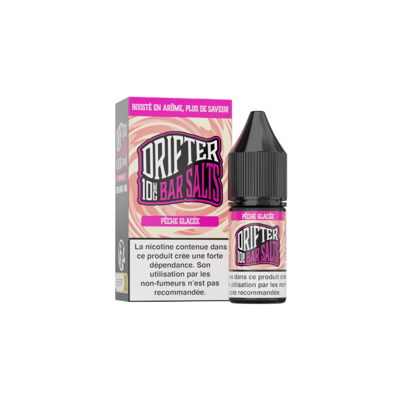 E-Liquide Pêche Glacée 10ml de la marque Bar Salts Drifter