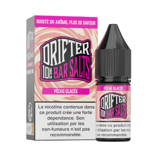 E-Liquide Pêche Glacée 10ml de la marque Bar Salts Drifter