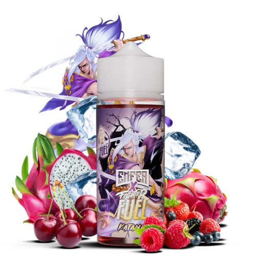 E-liquide Katana 100ml de la marque Fighter Fuel x Enfer