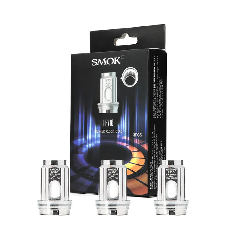 Résistances TFV18 0.15 Ohm (x3) de la marque Smoktech