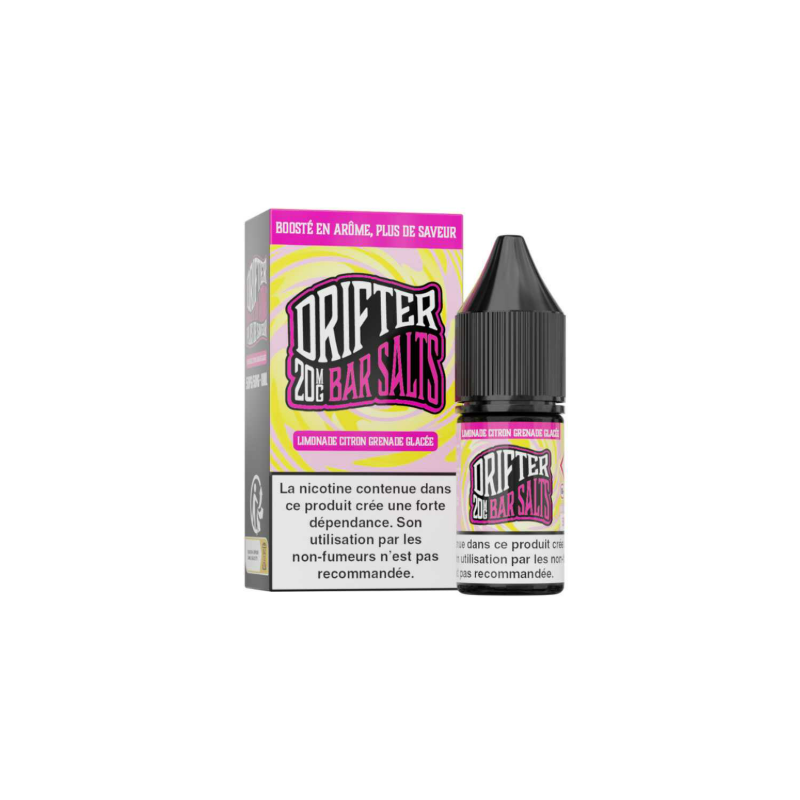 E-Liquide Limonade Citron Grenade Glacée 10ml de la marque Bar Salts Drifter