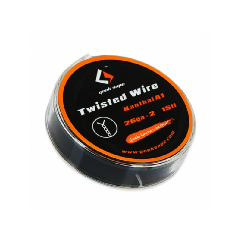 Bobine de Fil Résistif Kanthal A1 Double Twisted 5m de la marque Geek Vape.df