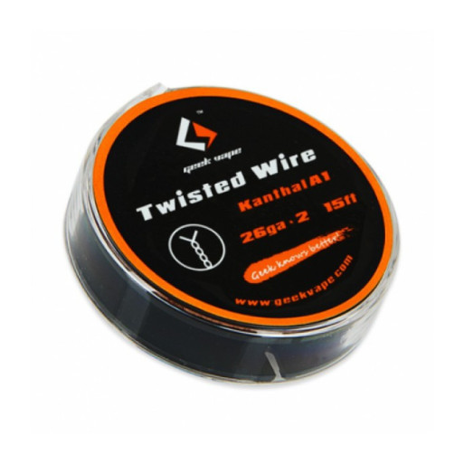 Bobine de Fil Résistif Kanthal A1 Double Twisted 5m de la marque Geek Vape.df