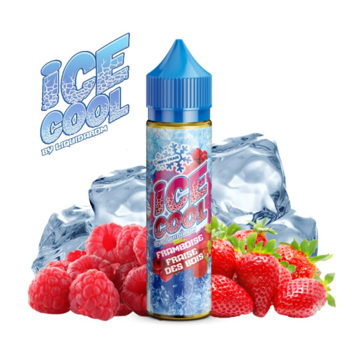 Framboise Fraise des Bois 50ml - Ice Cool de la marque Liquidarom